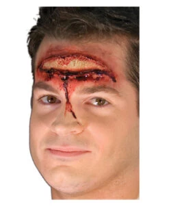 Schädelfraktur Latex Wunde