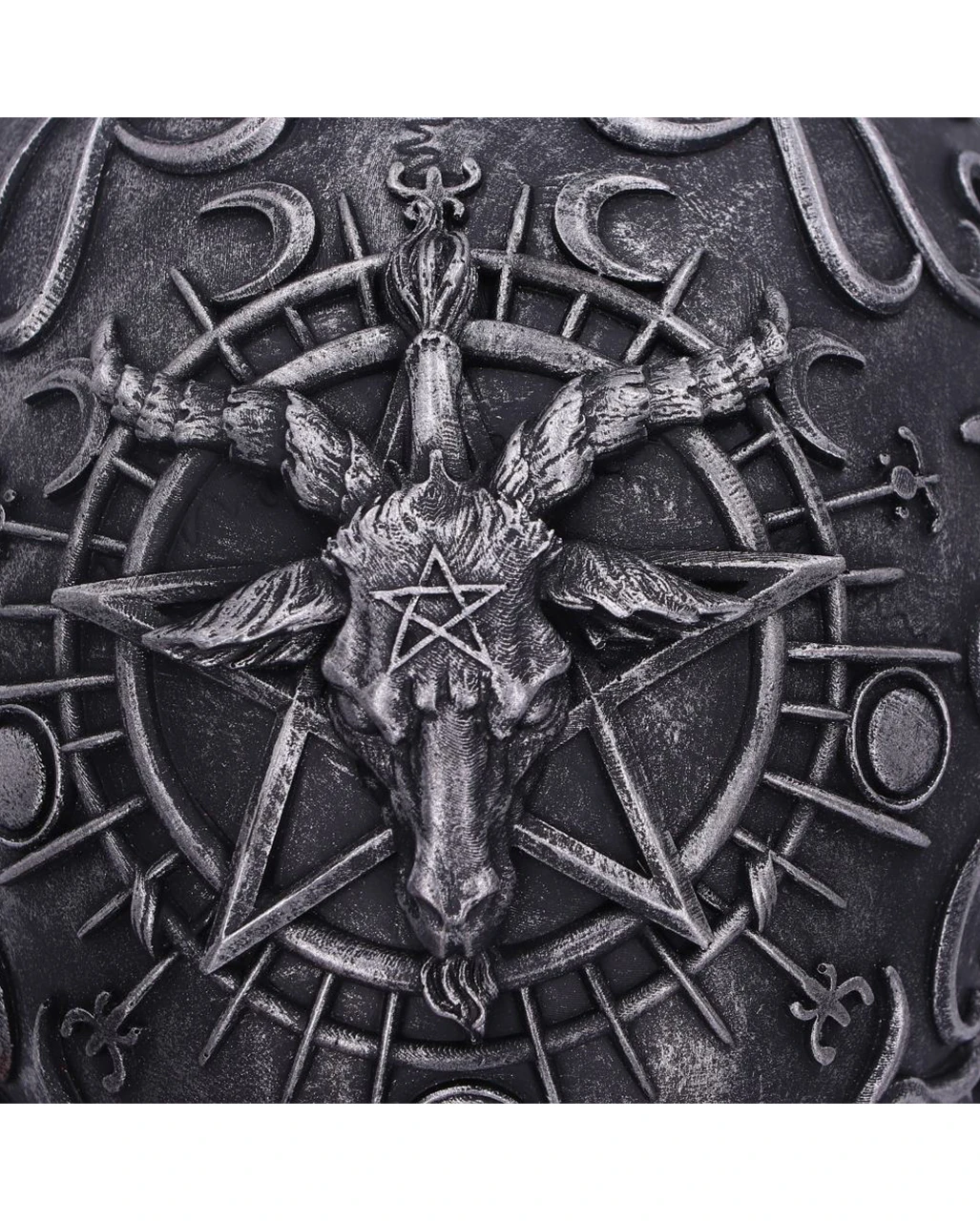 Baphomet's Worship Totenschädel 19,5cm – Bild 6