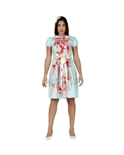 Blutiger Killer Zwilling Erwachsenen Kostüm