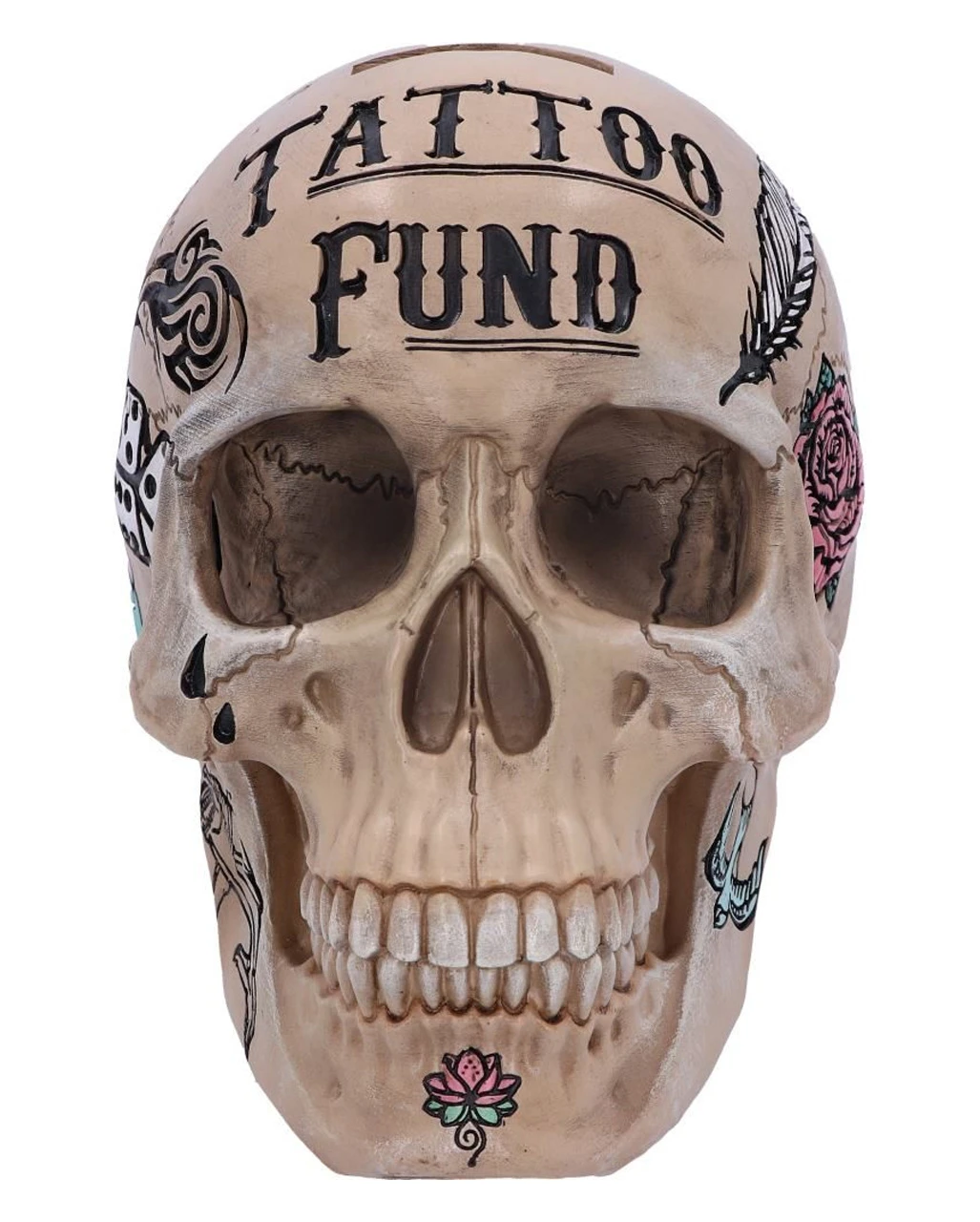 Calavera Tattoo Totenkopf Sparkasse – Bild 5