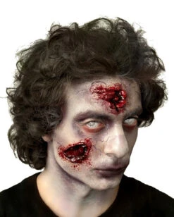 Fester Zombie Latex-Wunde