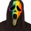 Regenbogen Ghost Face Pride Maske