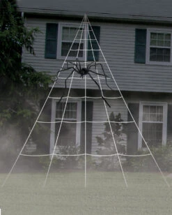 Giant Spider Web Außendekoration 5x7 Meter