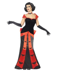 Glamour Vampiress Damen Kostüm