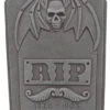 Grabstein RIP Mit Totenschädel Und Flügeln