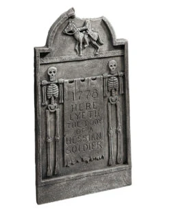 Grabstein Kopfloser Reiter