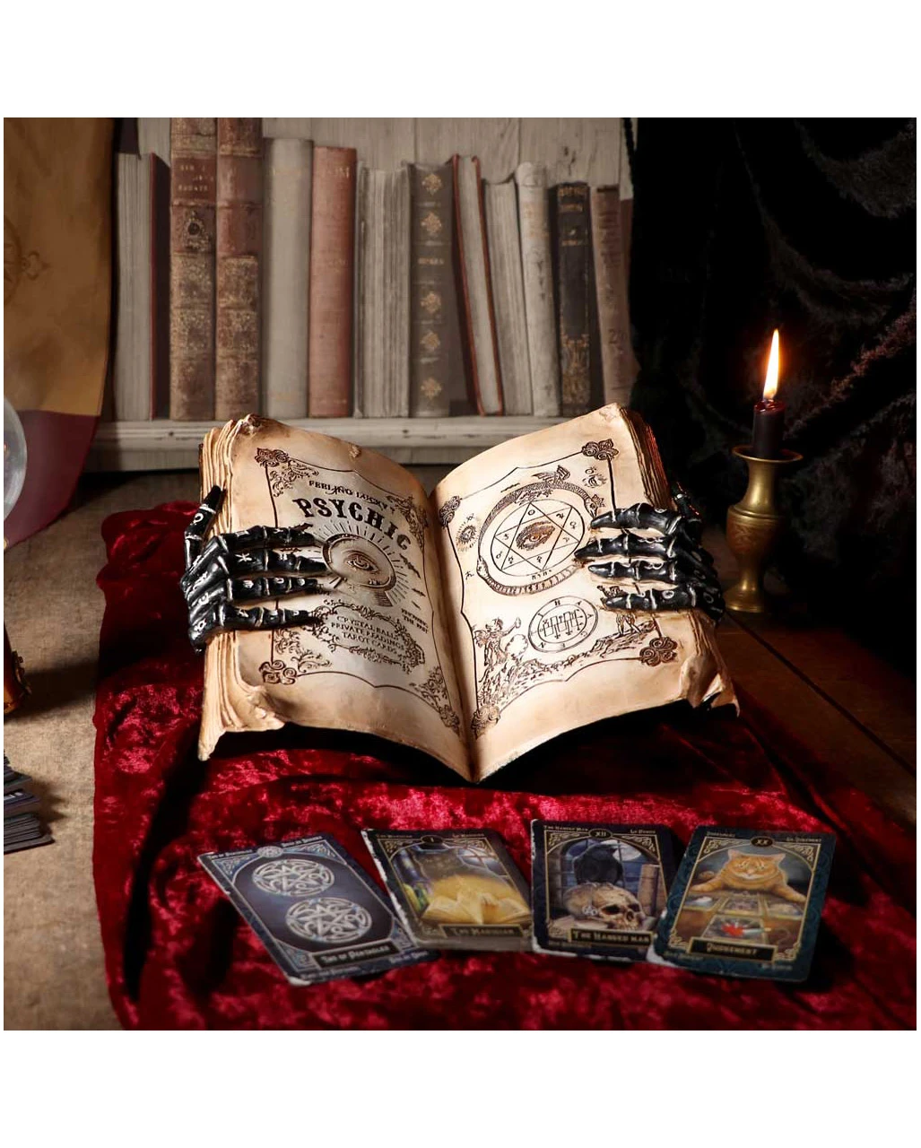 Hellseher Zauberbuch Deko 25,8cm – Bild 7