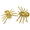 Deko Spinnen Für Halloween Gold 2 St.