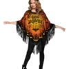 Happy Halloween Hexe Poncho Set