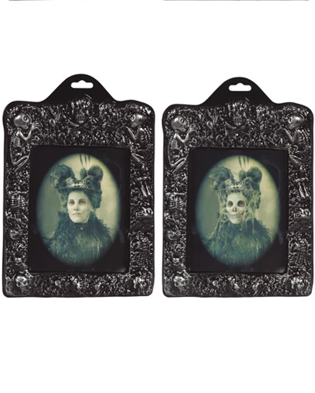 Skelett Gräfin Hologramm Wandbild 22x30 Cm