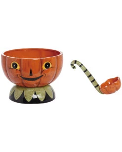 Johanna Parker Bowlenschale & Schöpfkelle Kürbis