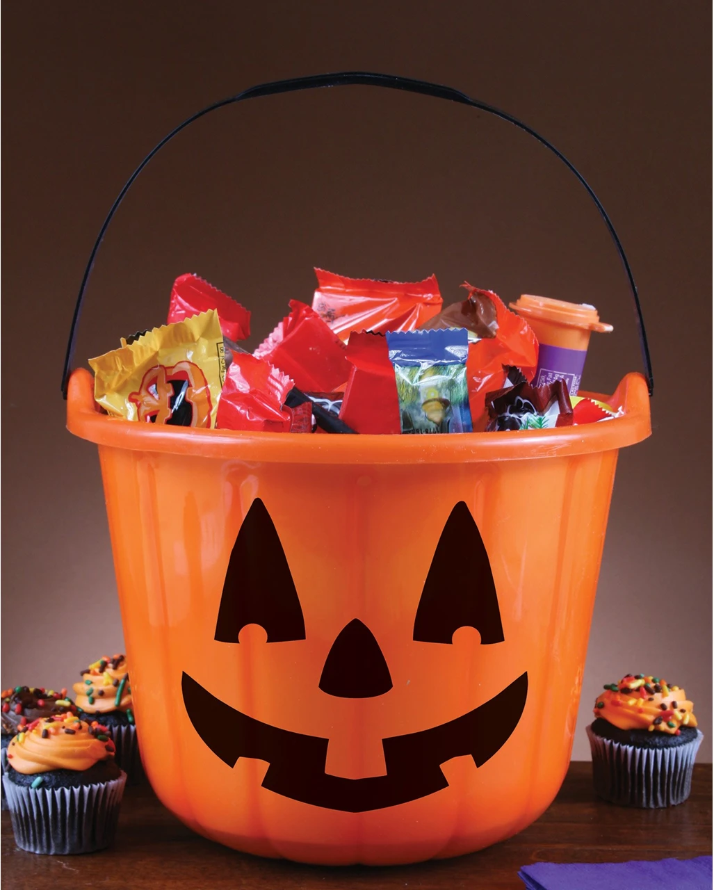 Halloween Kürbis Eimerchen – Bild 2