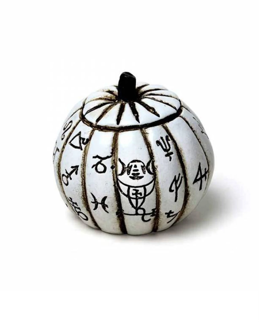 Kürbis Totenkopf Miniatur Figur 3cm – Bild 4
