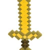 Goldenes Minecraft Pixelschwert