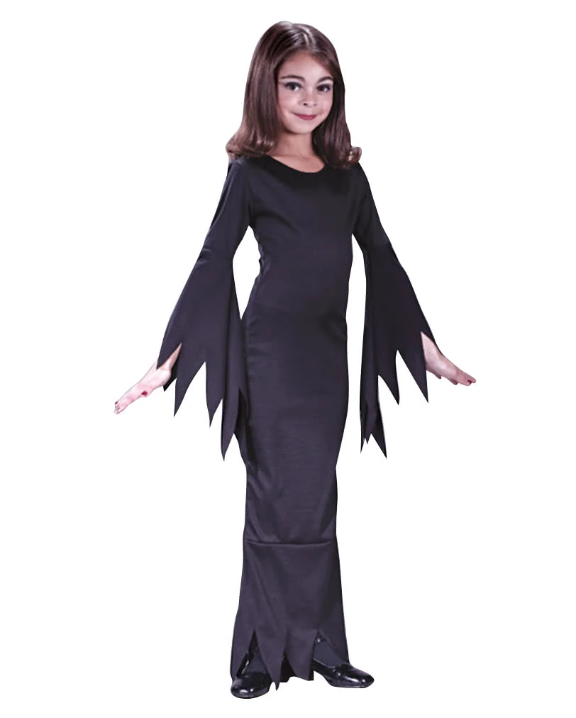 Madame Morticia Mädchenkostüm M
