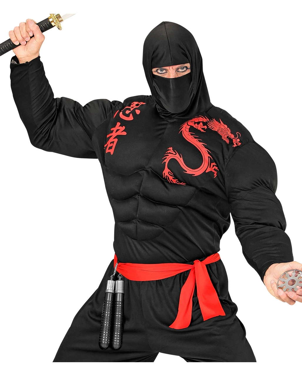 Ninja Spielzeugwaffe Nunchaku – Bild 2