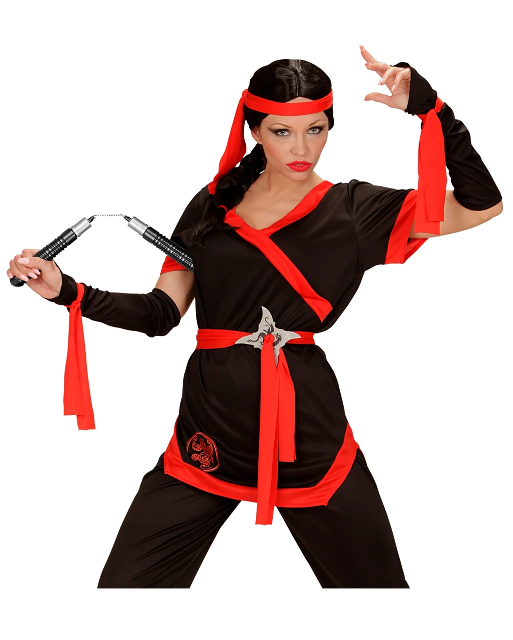 Ninja Spielzeugwaffe Nunchaku – Bild 3