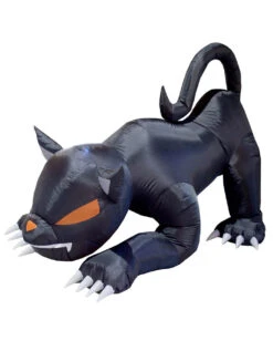Schwarze Katze Aufblasbar 150cm