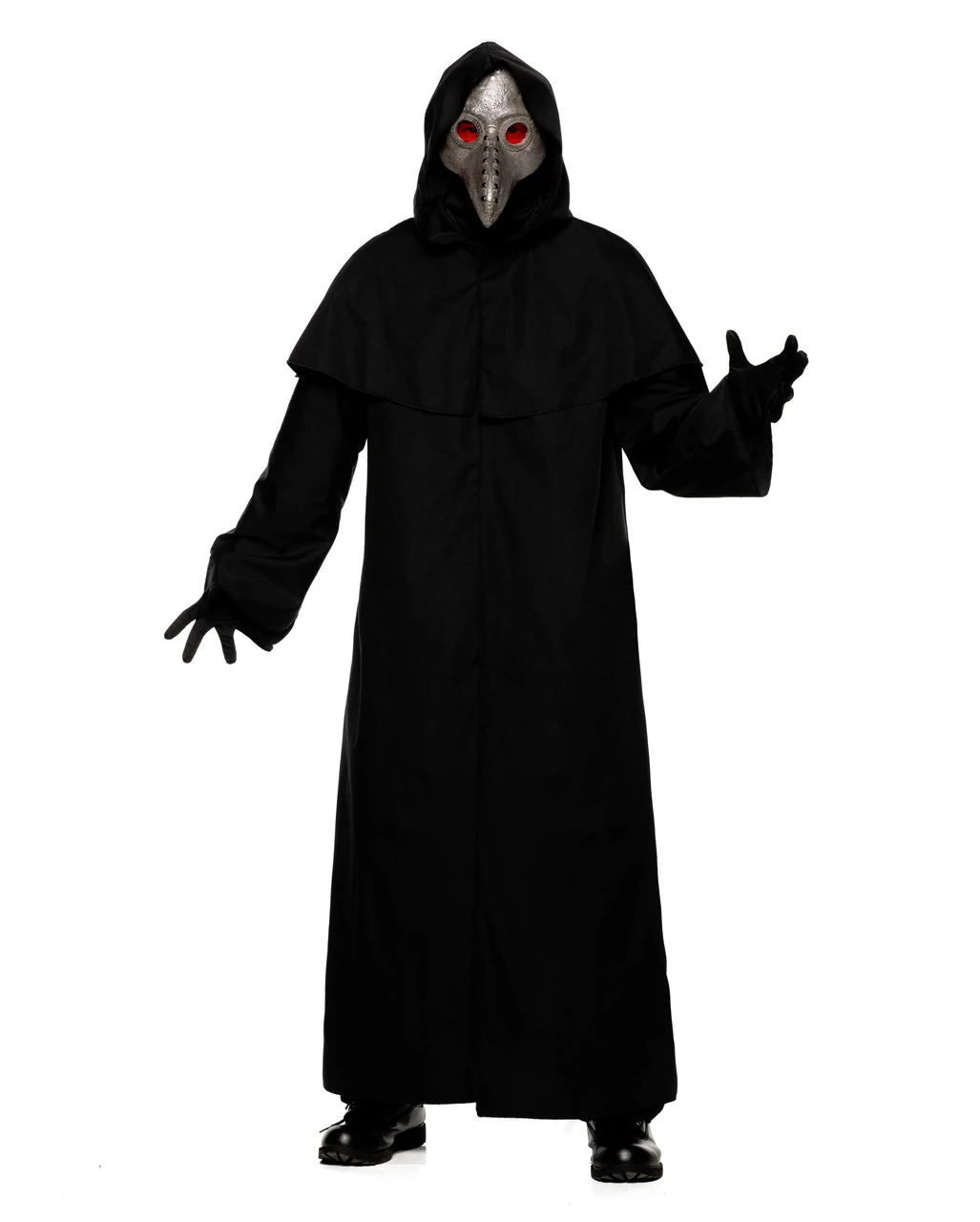 Horror Robe Für Erwachsene Schwarz