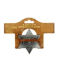 Antiker Sheriff Stern Aus Metall