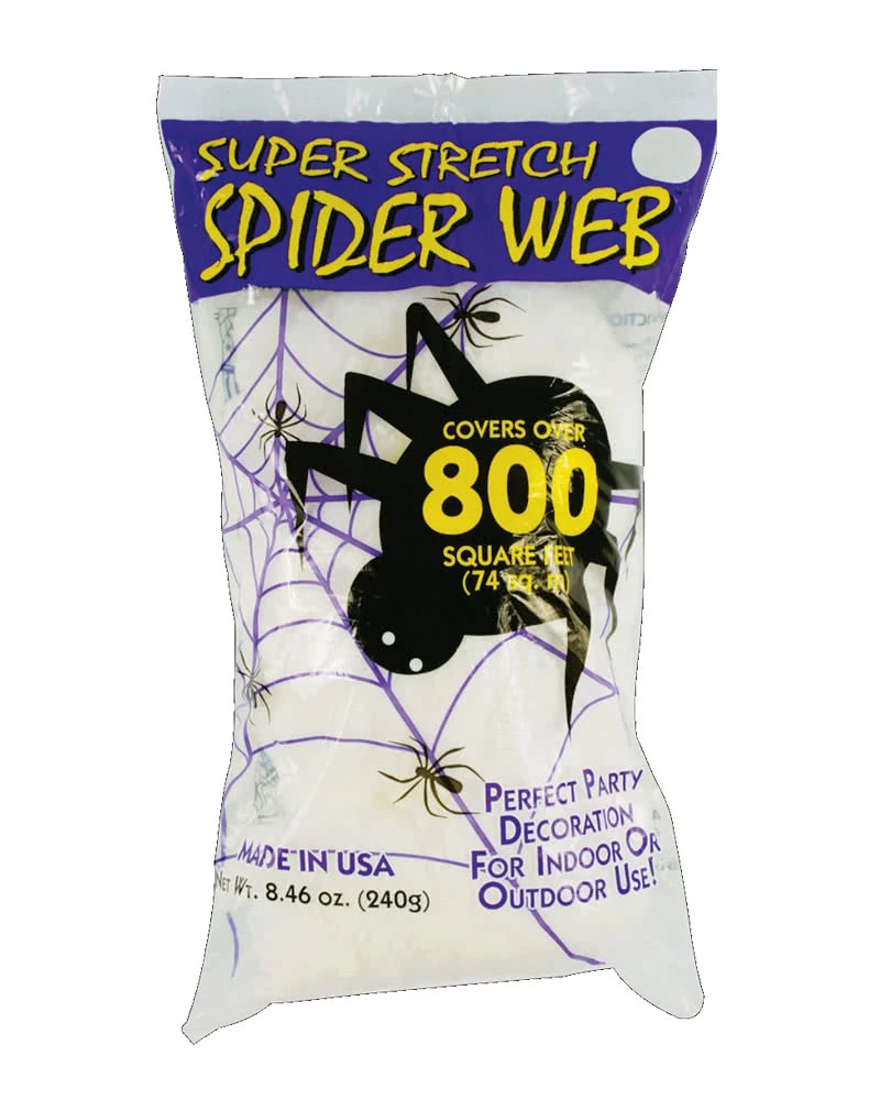 Halloween Spinnennetz 240g
