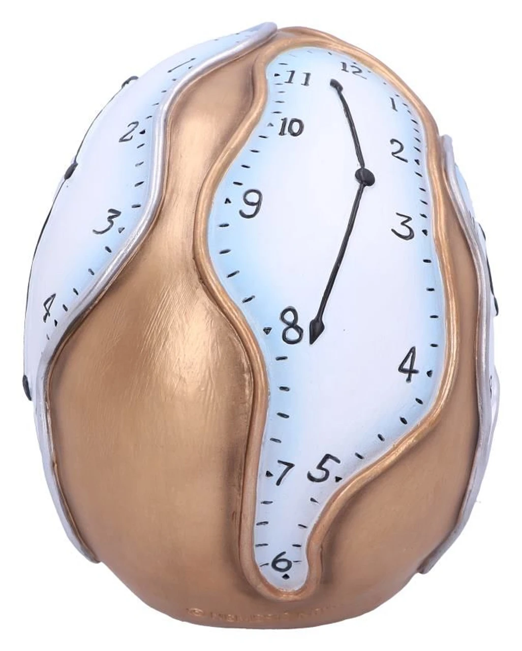 Die Zeit Vergeht Uhren Schädel 17,5cm – Bild 4