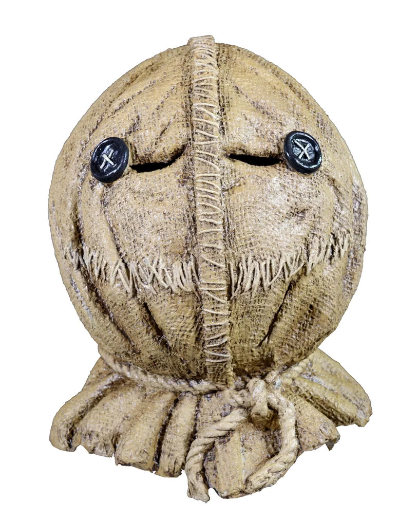 Trick `r Treat Sam Burlap Vollkopfmaske